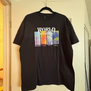 Epcot World Tour Black Graphic T-Shirt